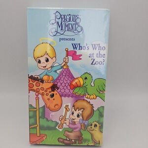 Precious Moments presents Who's Who At The Zoo 1994 VHS VCR‎ Video Tape